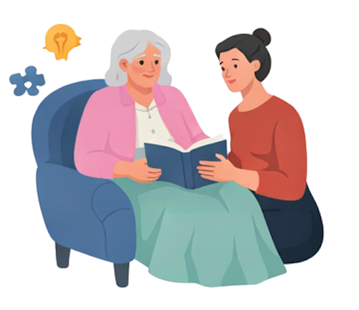 Memory Care & Dementia Support illustration